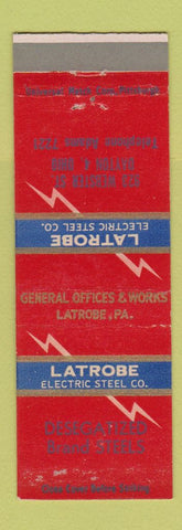 Matchbook Cover - Latrobe S