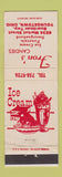 Matchbook Cover - Fron's Candy Youngstown OH Ice Cream