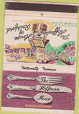 Matchbook Cover - Hoffman House Rockford IL Maidson WI 40 Strike