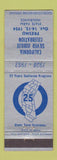 Matchbook Cover - California Silver Jubilee Fresno CA 1954