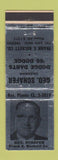 Matchbook Cover - Geo Shafer Frank Beckett 1960 Dodge Fresno CA WEAR