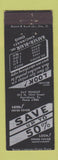 Matchbook Cover - Kaeser & Blair Matchbooks Cincinnati OH