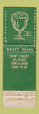 Matchbook Cover - Yak n Snak BBQ Fresno CA EWAR