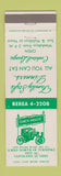 Matchbook Cover - Coach House Cleveland OH