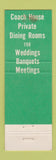 Matchbook Cover - Coach House Cleveland OH