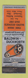 Matchbook Cover - Baldwin Duckworth Transmission Chain Cleveland OH WEAR