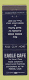 Matchbook Cover - Eagle Cafe Fresno CA WEAR