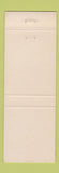 Matchbook Cover - Fairlawn Greenville OH restaurant