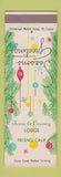 Matchbook Cover - Towne and Country Lodge Fresno CA Christmas