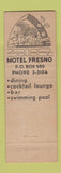 Matchbook Cover - Motel Fresno CA