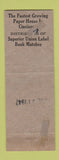 Matchbook Cover - Saalfeld Paper Company Cincinnati OH Clem Saalfeld
