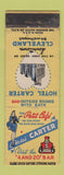 Matchbook Cover - Hotel Carter Cleveland OH WEAR