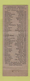 Matchbook Cover - Hotel Carter Cleveland OH WEAR