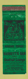 Matchbook Cover - Barrett's Bar Lounge Wisconsin Dells WI WEAR