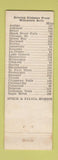 Matchbook Cover - Barrett's Bar Lounge Wisconsin Dells WI WEAR