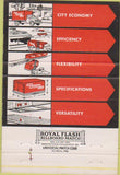 Matchbook Cover - Clark Mobilvan trucking Battle Creek MI 40 Strike