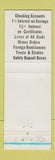 Matchbook Cover - Commercial Savings Bank Monroe WI
