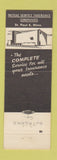 Matchbook Cover - August Appel Insurance Appleton WI WEAR