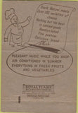 Matchbook Cover - Gaylan's Super Markets owl Indianapolis IN 40 Strike