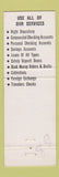 Matchbook Cover - Prairie City Bank Prairie Du Chien WI