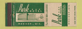 Matchbook Cover - Park Hotel Madison WI