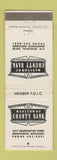 Matchbook Cover - Manitowoc County Bank WI