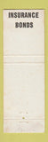 Matchbook Cover - Cliff Wydeven Insurance Kimberly WI