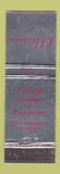 Matchbook Cover - Alioto's Restaurant Milwaukee WI WEAR