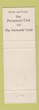 Matchbook Cover - Ramada Inn Pewaukee WI