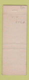 Matchbook Cover - Saratoga Cafe Bakery Superior WI