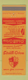 Matchbook Cover - Schmitt Orlow Men's Clothes Appleton WI Milwaukee