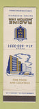 Matchbook Cover - Racine Motor Inn Racine WI