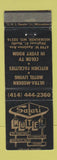 Matchbook Cover - Safari Motel Milwaukee WI WEAR