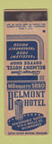 Matchbook Cover - Belmont Hotel Milwaukee WI WEAR