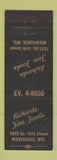 Matchbook Cover - Richards Fine Foods Milwaukee WI WEAR