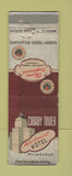 Matchbook Cover - Cudahy Tower Hotel Milwaukee WI WEAR