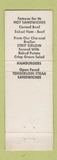 Matchbook Cover - The Big Stein Milwaukee WI beer