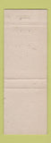 Matchbook Cover - Manning Motel Superior WI