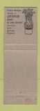 Matchbook Cover - Pharo Heating Company Madison WI WEAR