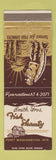Matchbook Cover - Smith Bros Fish Shanty Port Washington WI WEAR