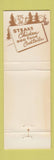 Matchbook Cover - Chula Vista Resort Wisconsin Dells WI