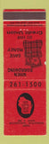 Matchbook Cover - State Central Credit Union Watertown WI