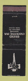 Matchbook Cover - Grand Executive Inn Sheboygan WI WEAR