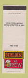 Matchbook Cover - Sirloin n Brew Brookfield WI