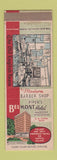 Matchbook Cover - Belmont Hotel Milwaukee WI WEAR