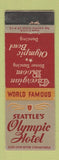 Matchbook Cover - Olympic Hotel Seattle WA WEAR