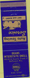Matchbook Cover - Dean's Shell Oil gas DeForest WI