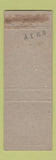 Matchbook Cover - Monroe Hotel Monroe WI WEAR