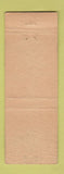 Matchbook Cover - Hotel Kegonsa Stoughton WI low phone # WEAR