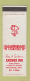 Matchbook Cover - Ray & Esther's Anchor Inn Friendship WI
